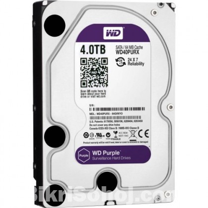 Western Digital 4TB Purple Surveillance HDD